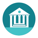 citycons, institution svg vector icon