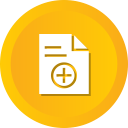 add, agreement, contract, document, file, notic, plus svg vector icon