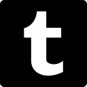 tumblr svg vector icon