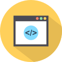 coding, html, markup, tag svg vector icon