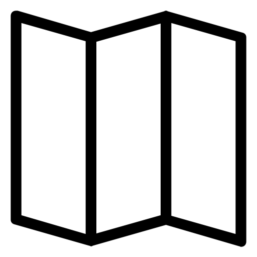 Map svg vector icon