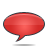 bubble, red, speech icon