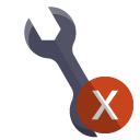 technical,wrench,cross icon