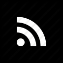 feed, logo, media, news, rss, sns, social svg vector icon