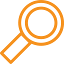 asset, lens, magnify, magnifying glass, microscope, scan svg vector icon