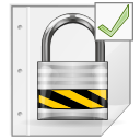 encrypted, gnome, mime, pgp icon