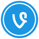 communication, connection, media, network, social, vimeo svg vector icon