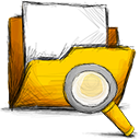 folder,search icon