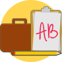 bag, paper, portofolio svg vector icon