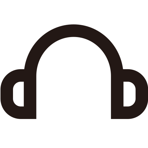 Headset svg vector icon