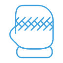 christmas, clothes, clothing, fashion, glove, winter svg vector icon