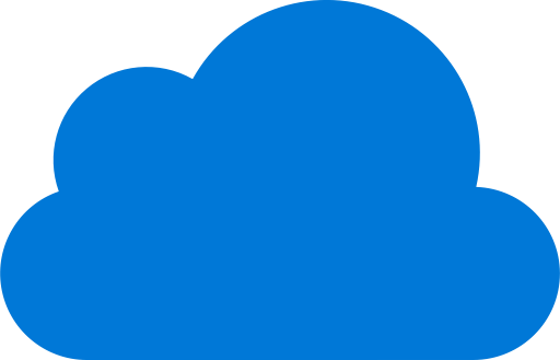 Document Cloud Disk svg vector icon