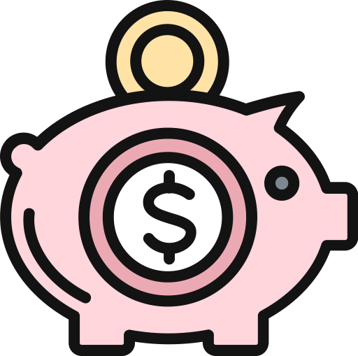 Savings svg vector icon