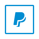 media, network, paypal, social, square, squared svg vector icon