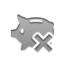piggybank,cross icon