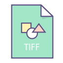 doc, file, format, tiff svg vector icon