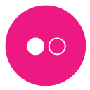 circle, color, flickr svg vector icon