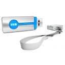 flashdrive,tit,blue icon