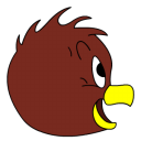 henery,hawk,side,view icon