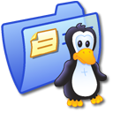 folder,blue,linux icon