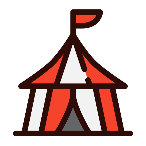 Tent svg vector icon