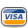 credit card, visa icon