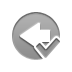 arrow,left,checkmark icon