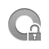 round,lock,open icon