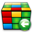 cube,back,left,prev,backward,previous,arrow icon