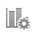 stats,bar,chart,gear icon