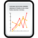 document,line,chart,graph,file,paper icon