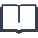book, ebook, education, learning, library, reading, school, science, study, text svg vector icon
