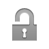 lock,open icon