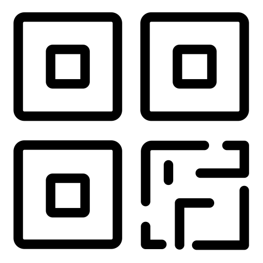 Qr Code svg vector icon