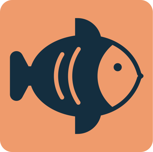 Fish svg vector icon