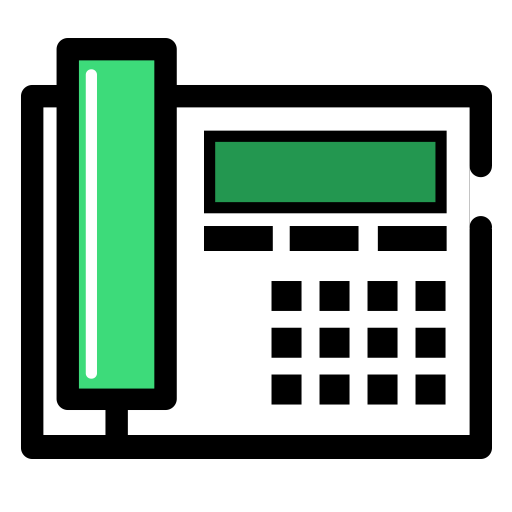 Telephone svg vector icon