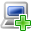add, laptop icon