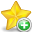add, star icon
