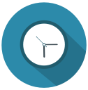 clock, time, watch svg vector icon