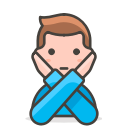 2, gesturing, man, no svg vector icon