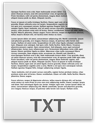document, file, text, txt icon