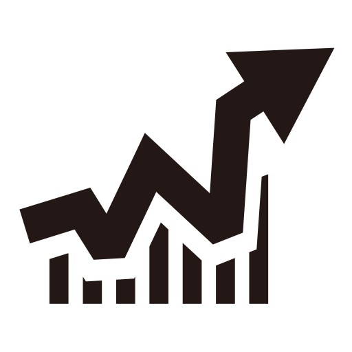 Rise svg vector icon