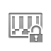 ntsc,bars,lock,open icon