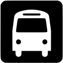 bus, public, transportation svg vector icon