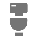 bath, bathroom, hygiene, restroom, sanitario, toilet, wc svg vector icon