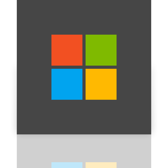 microsoft,new,logo,alt,mirror icon