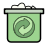 trashcan,full icon