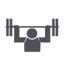body, building, gym, weight icon