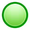 ball, green icon