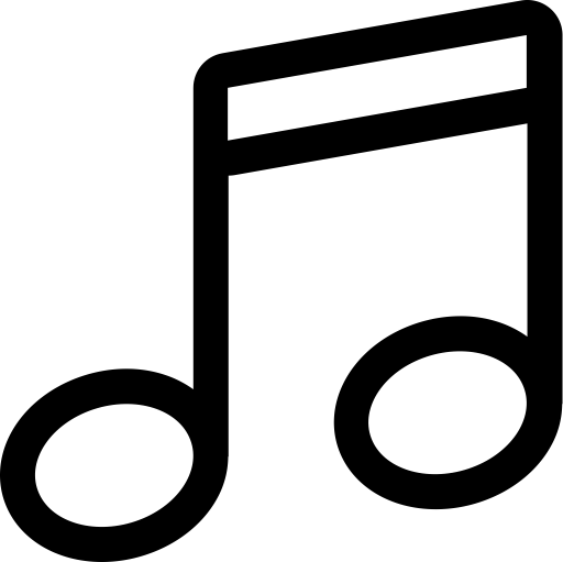 Music svg vector icon